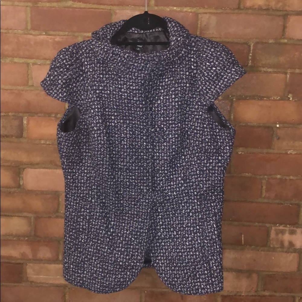 Saks tweed jacket
